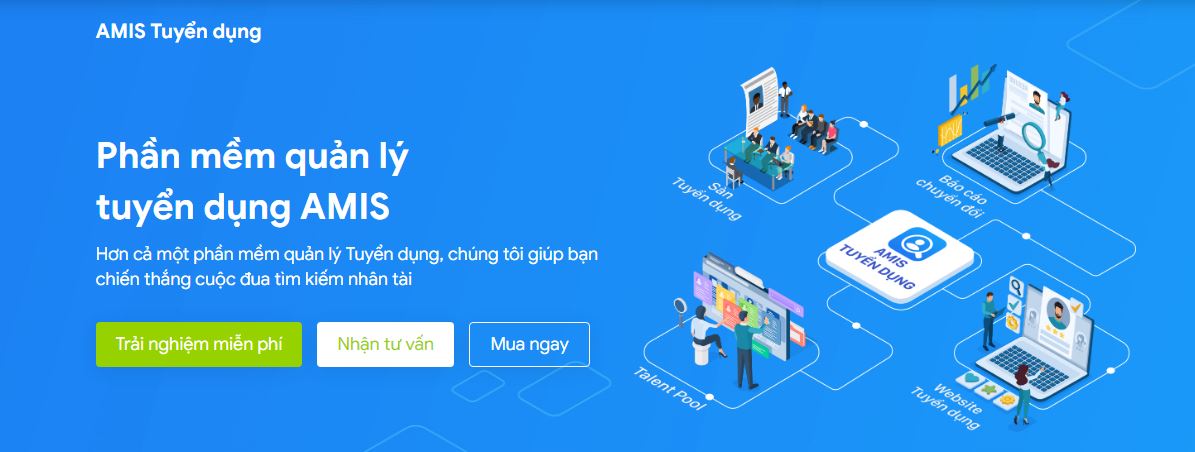 phần mềm quản lý tuyển dụng