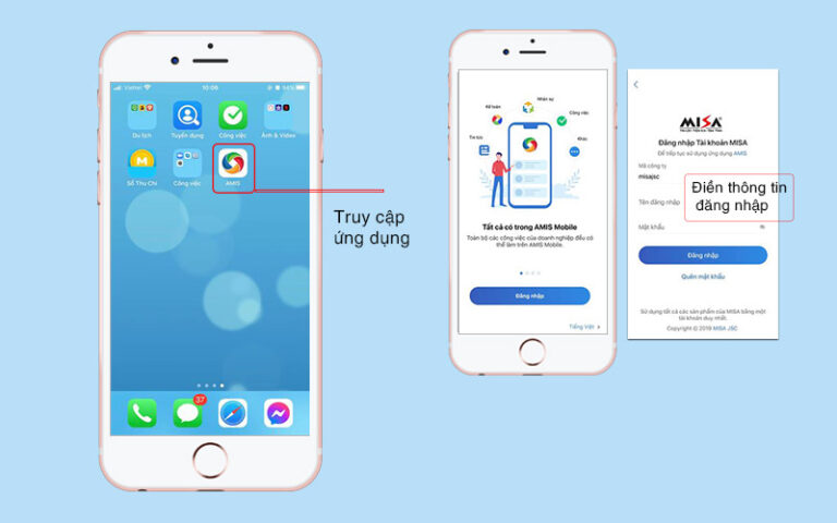 Hướng dẫn cài đặt và sử dụng phần mềm HRM trên Mobile (MISA AMIS HRM)