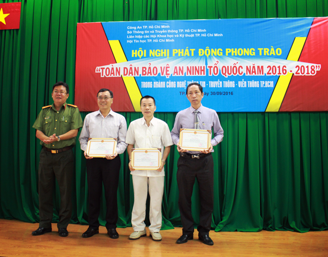 MISA nhận giấy khen trong phong trào “Toàn dân bảo vệ an ninh tổ quốc”