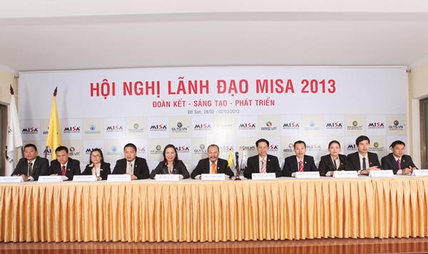 Hội nghị lãnh đạo MISA 2013 thành công rực rỡ