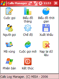 Phân tích các số liệu cuộc gọi, tạm tính tiền cước di động hàng tháng của bạn với phần mềm miễn phí của MISA