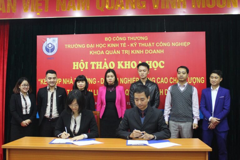 MISA ký kết hợp tác đào tạo, tuyển dụng sinh viên trường Đại học Kinh tế kỹ thuật Công nghiệp