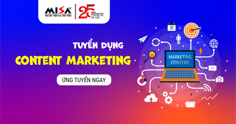 Tuyển dụng Chuyên viên Content Marketing