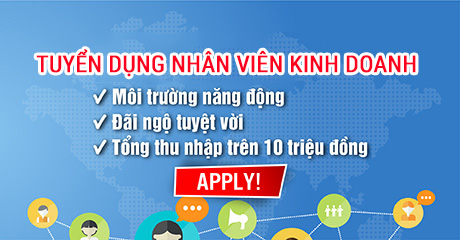 [Đà Nẵng] Tuyển dụng Nhân viên kinh doanh phần mềm Quản trị doanh nghiệp