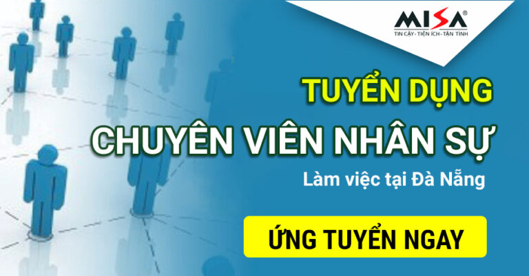 [Đà Nẵng] Tuyển dụng chuyên viên Nhân sự