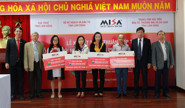 MISA tặng phần mềm kế toán cho doanh nghiệp mới thành lập tại Lâm Đồng