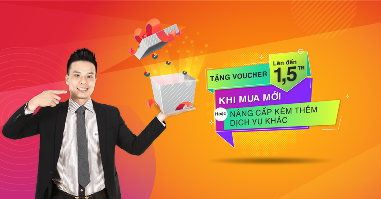 Tặng Voucher lên đến 1.500.000VNĐ cho KH mua mới hoặc nâng cấp kèm dịch vụ khác – Phần mềm kế toán MISA