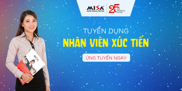 Tuyển dụng Nhân viên xúc tiến bán phần mềm cho khối HCSN