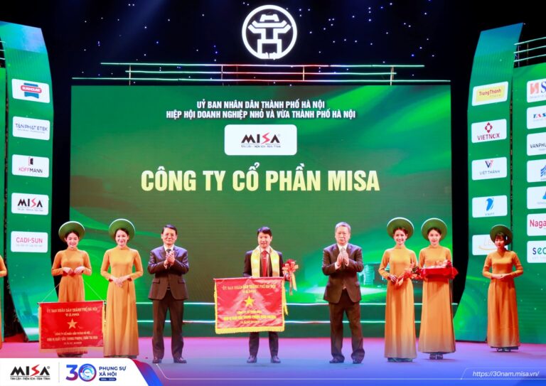 MISA đón nhận Cờ thi đua UBND TP Hà Nội vì những đóng góp xuất sắc vào sự phát triển của Thủ đô