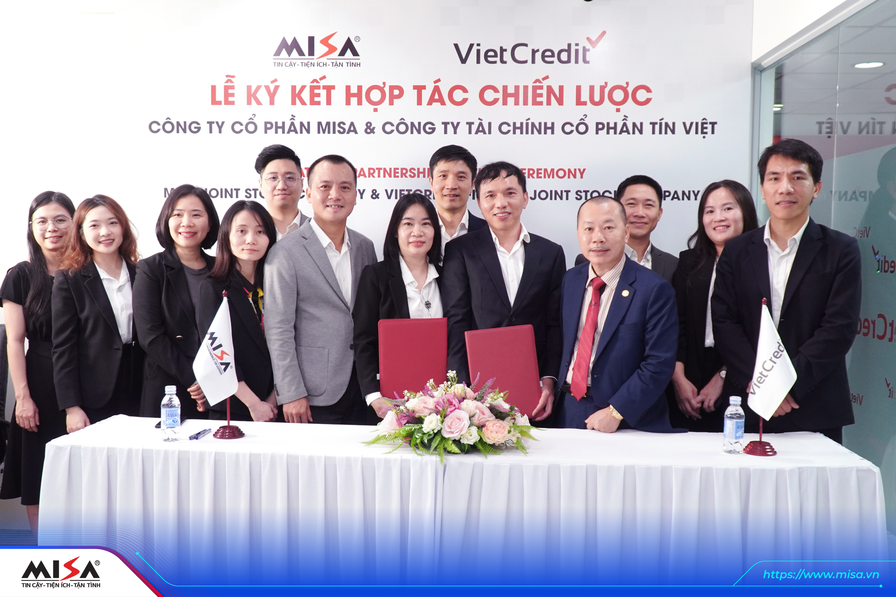 MISA và VietCredit ký kết hợp tác chiến lược triển khai hệ sinh thái tài chính số