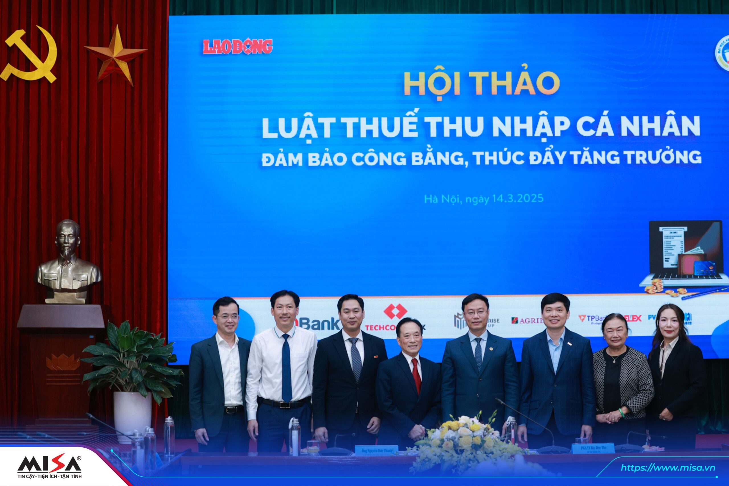 Tham luận của MISA ghi dấu ấn tại Hội thảo Luật thuế thu nhập cá nhân – Đảm bảo công bằng, thúc đẩy tăng trưởng